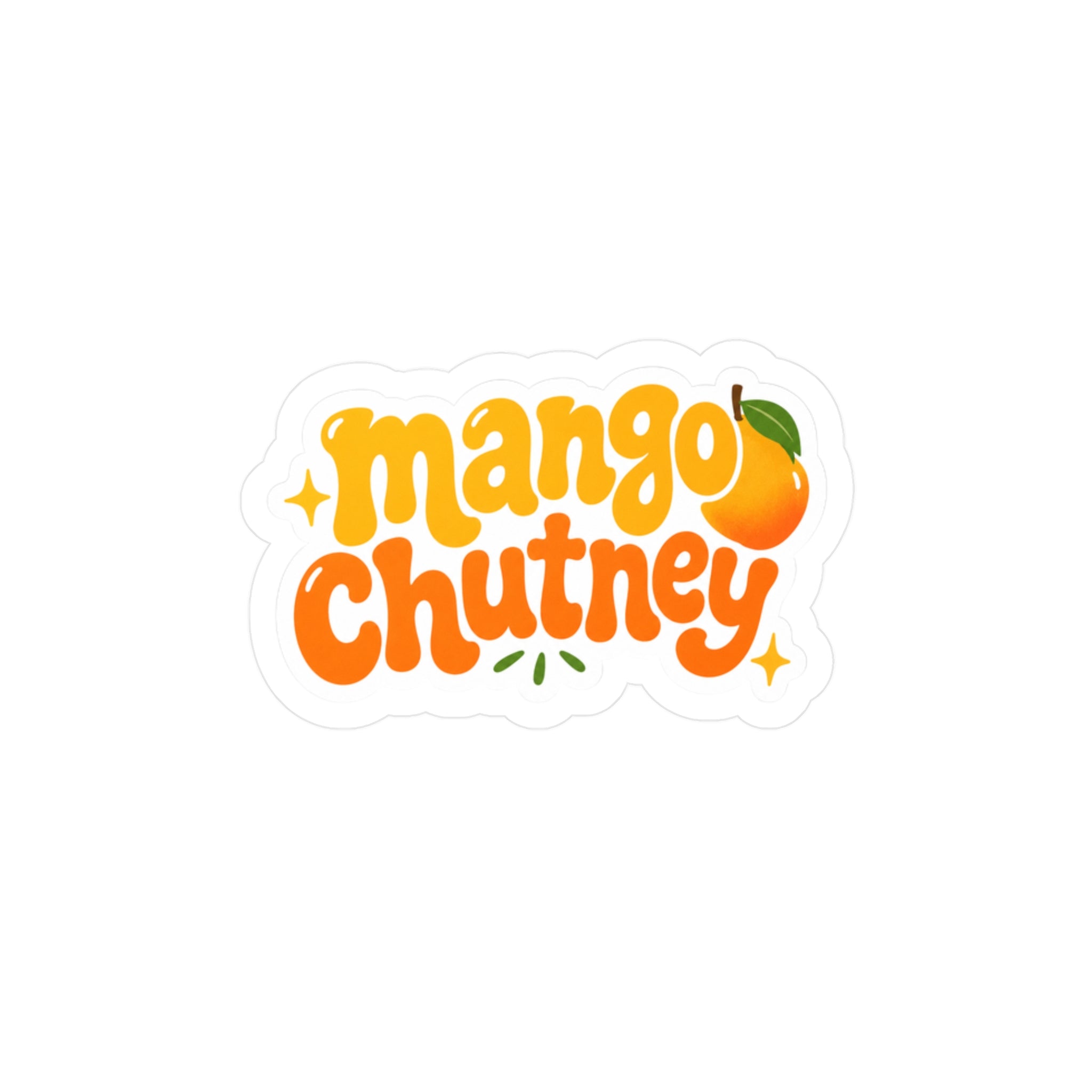 Mango Chutney Decal