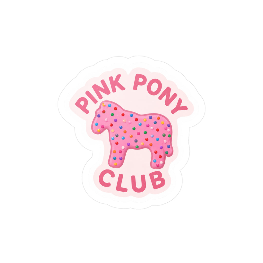Pink Pony Club Decal
